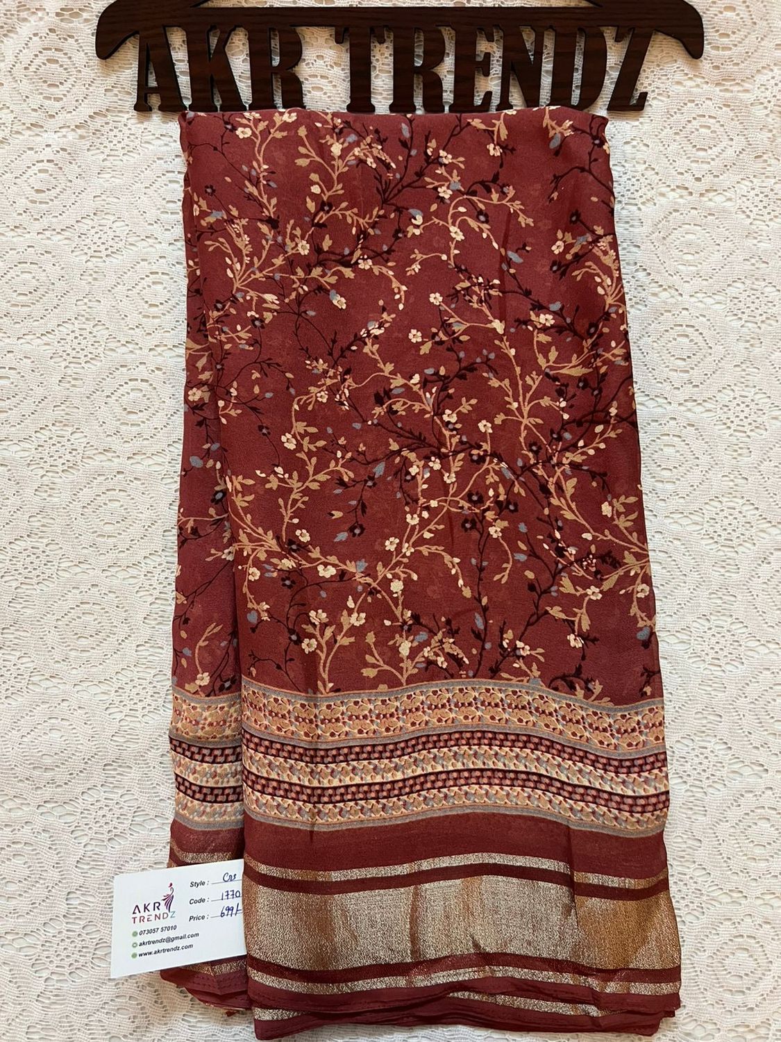 Fancy Georgette sarees​