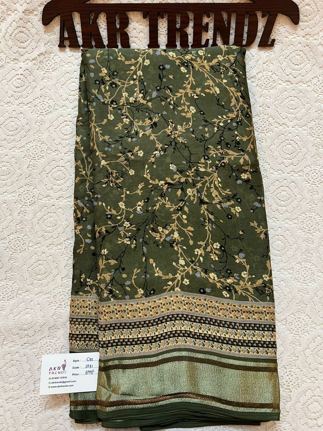 Fancy Georgette sarees​