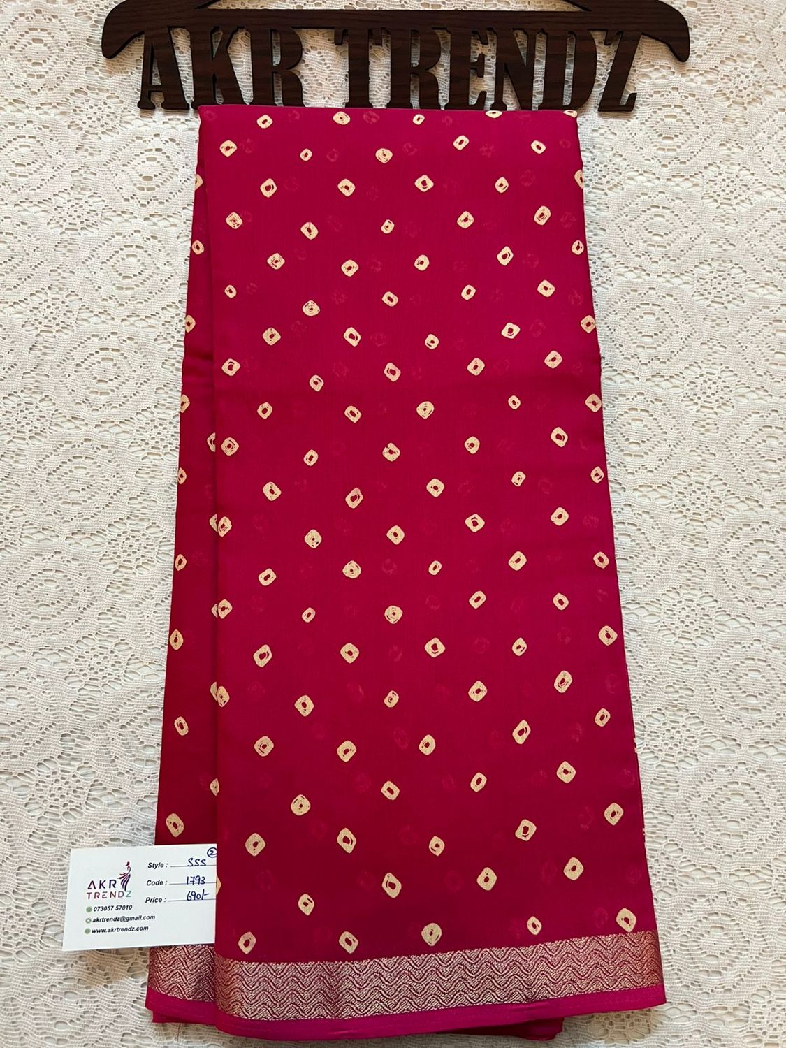 Printed soft silk sarees​