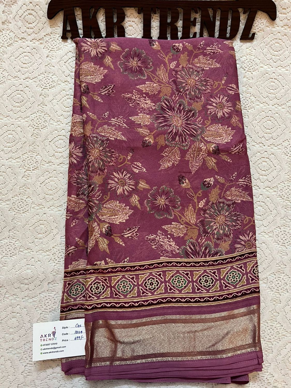 Fancy Georgette sarees​