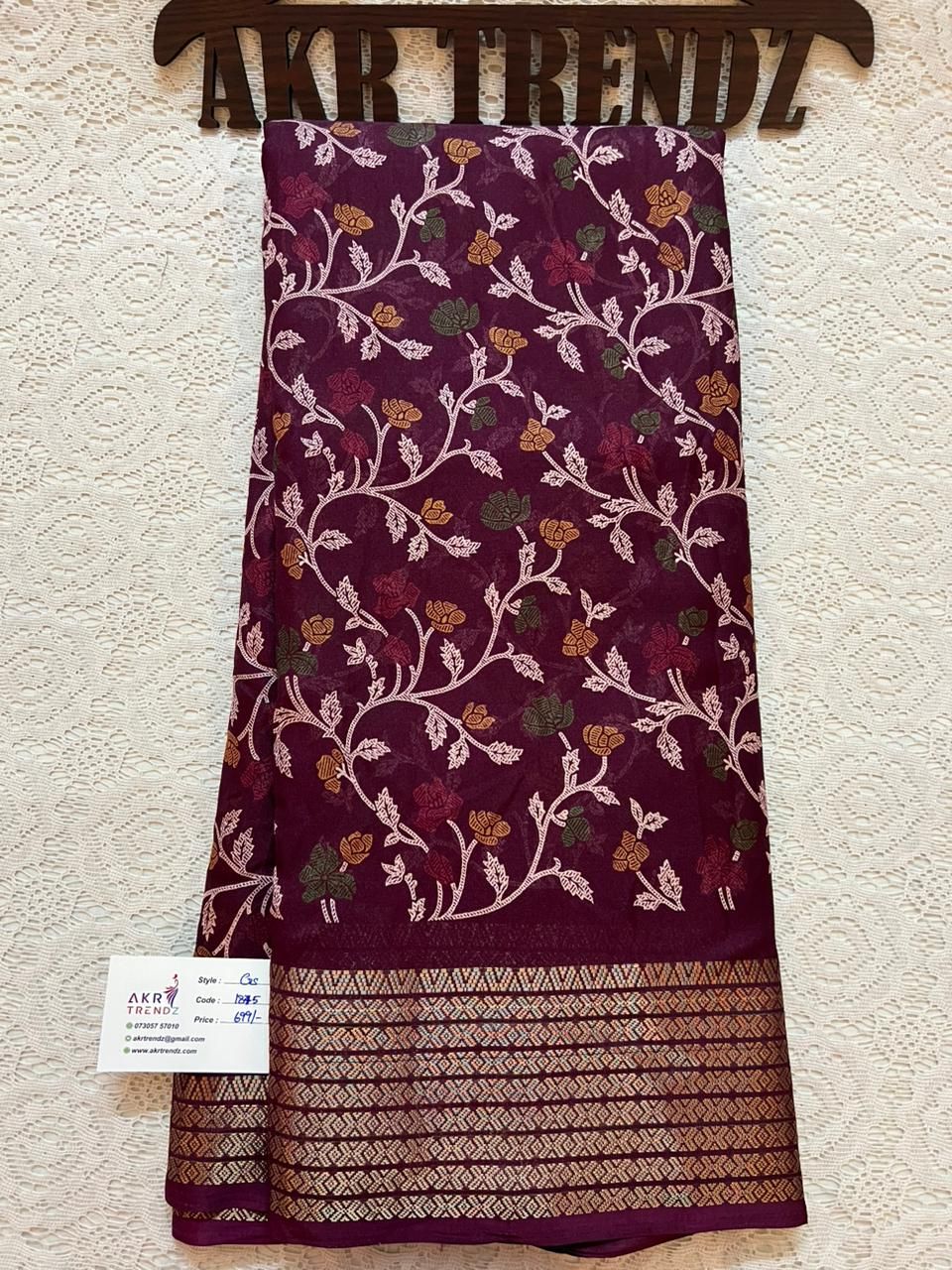 Fancy Georgette sarees​