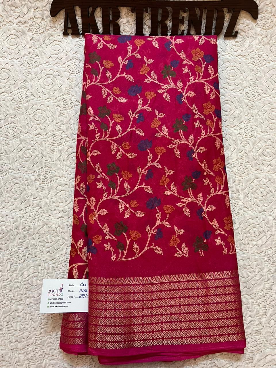 Fancy Georgette sarees​