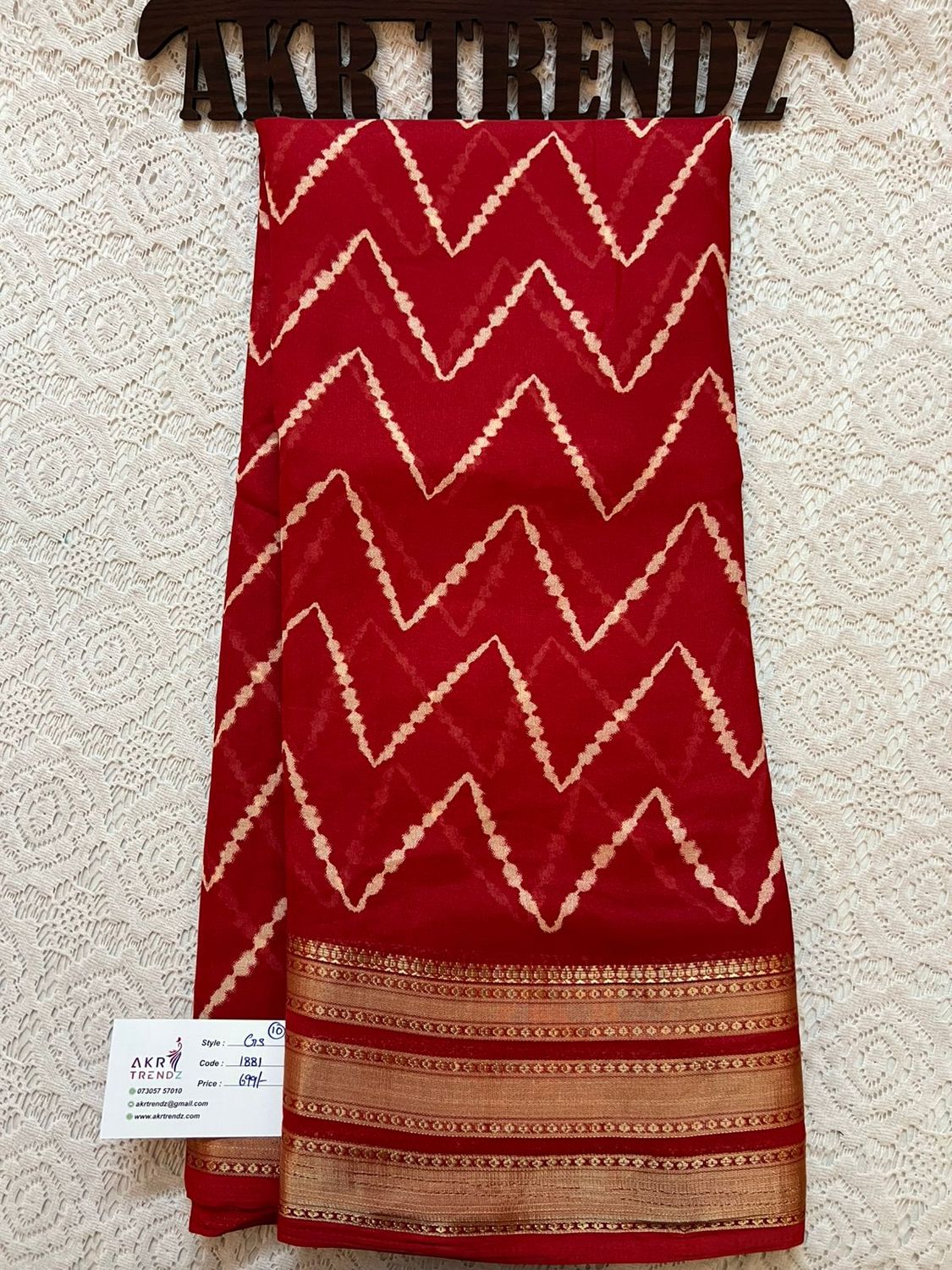 Fancy Georgette sarees​