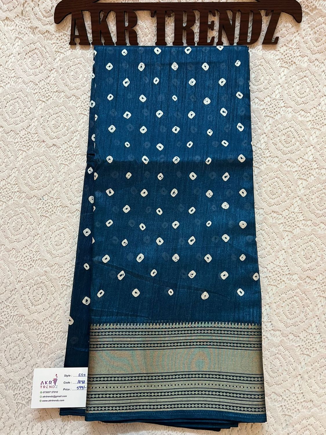 Bandhani Dola silk sarees​