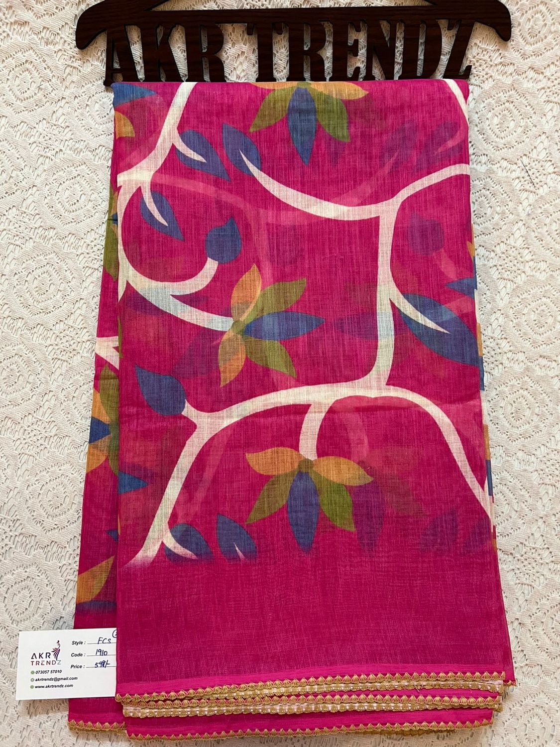 ​Fancy cotton sarees