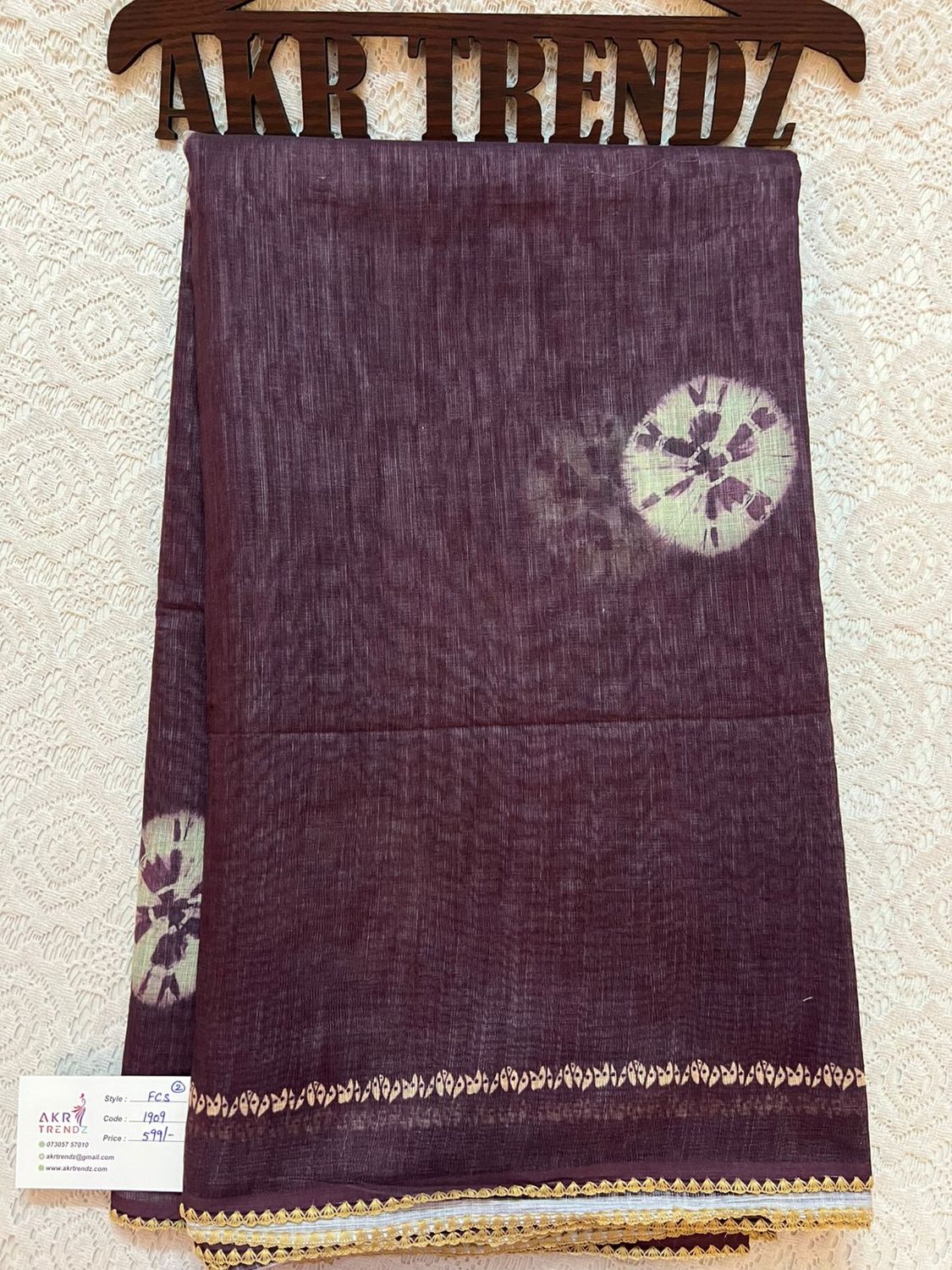 ​Fancy cotton sarees