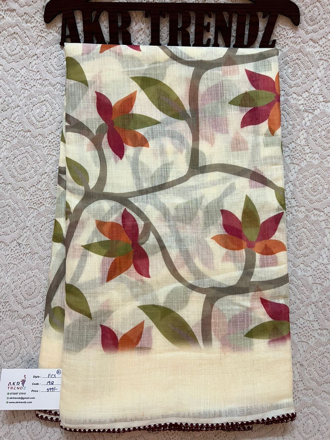 ​Fancy cotton sarees