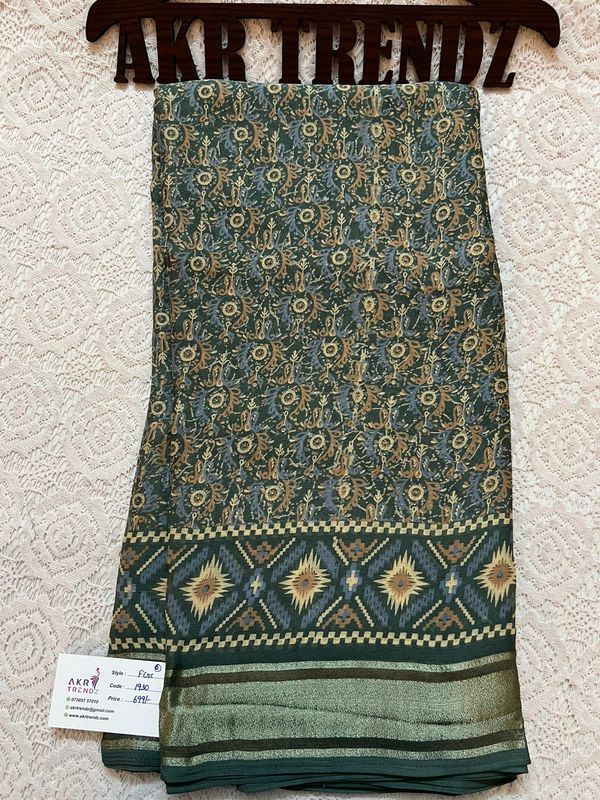 Fancy Georgette sarees