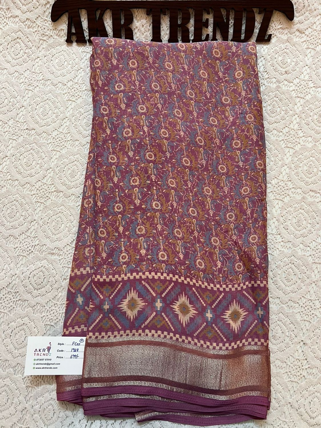 Fancy Georgette sarees