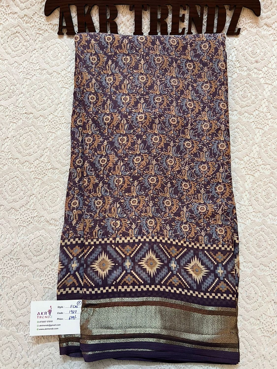 Fancy Georgette sarees