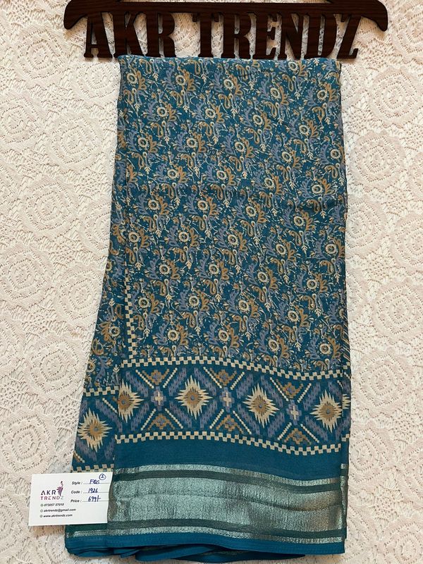 Fancy Georgette sarees