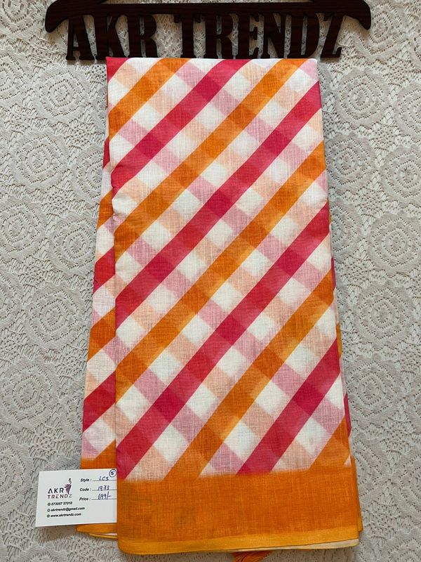 Fancy Linen sarees​