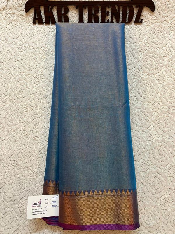 Tissue silk cotton sarees​