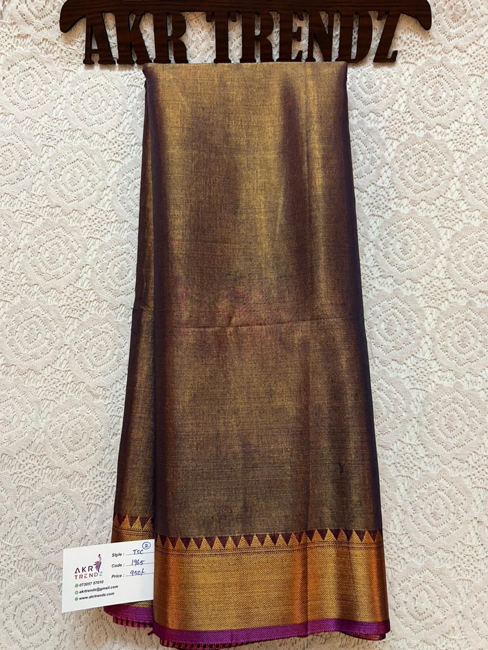 Tissue silk cotton sarees​