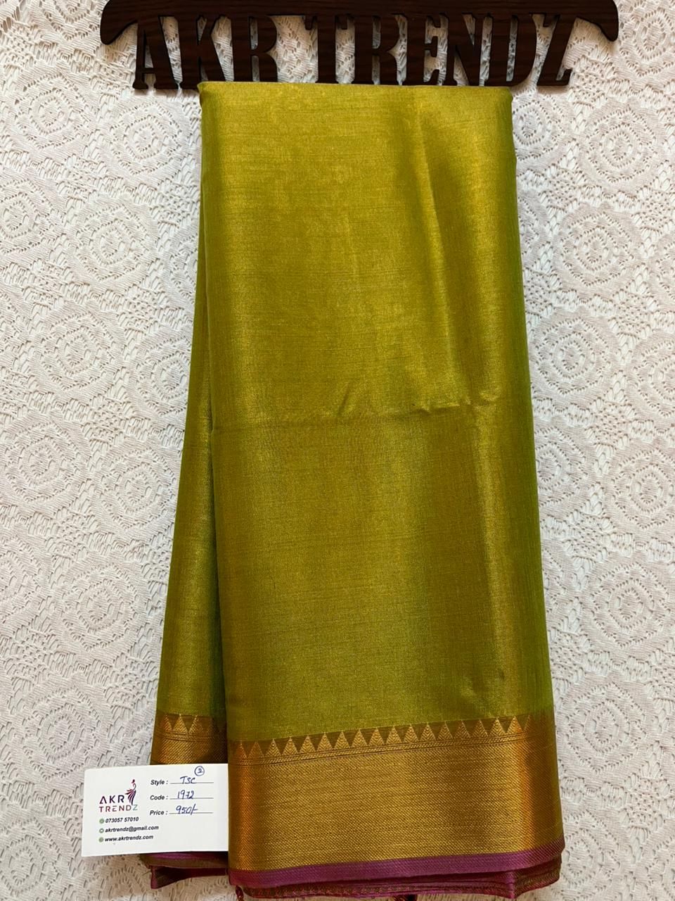 Tissue silk cotton sarees​