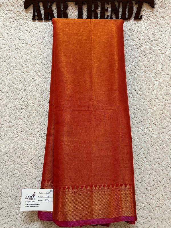 Tissue Silk Cotton Sarees