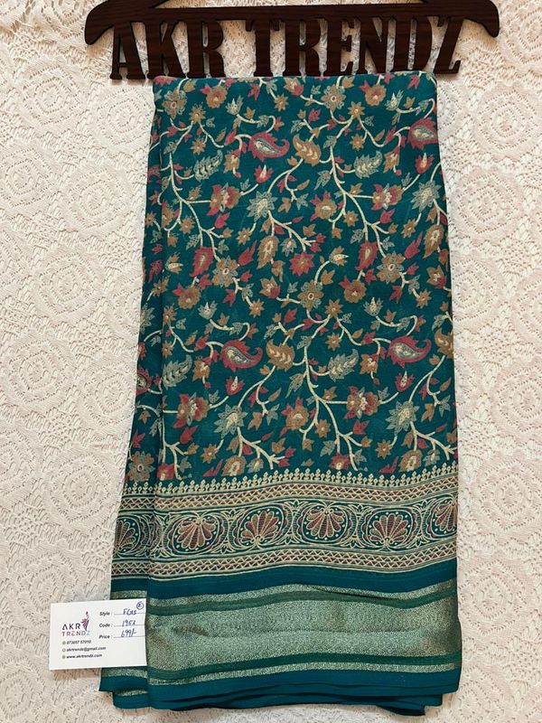 Fancy Georgette sarees