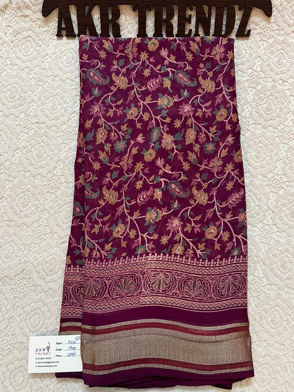 Fancy Georgette sarees