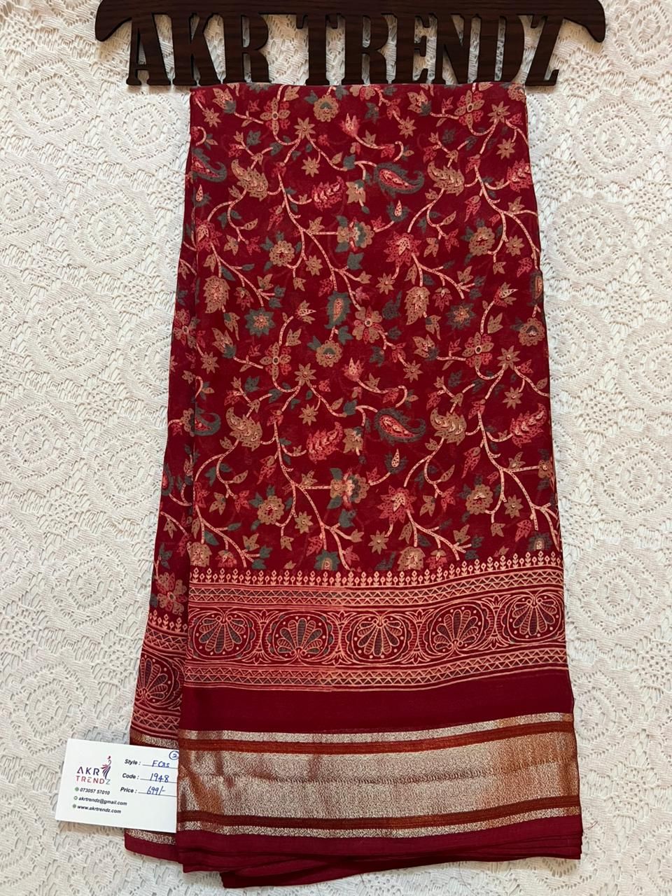 Fancy Georgette sarees