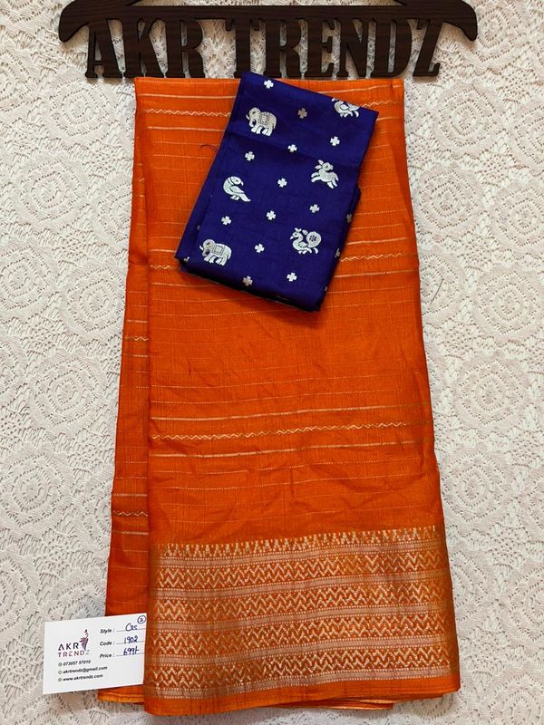 Soft silk sarees​