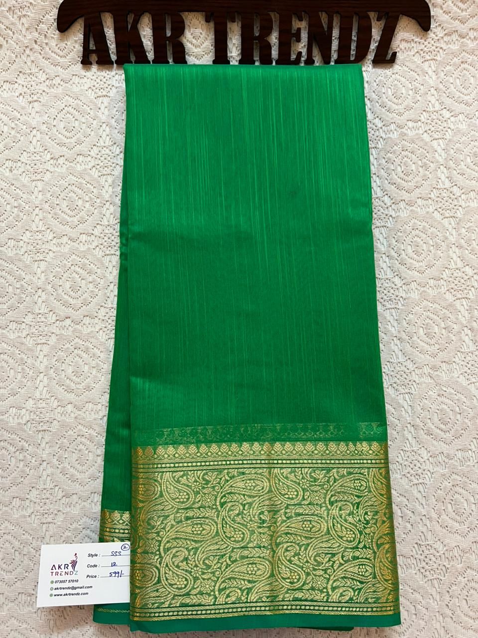 Matka Linen silk sarees​​