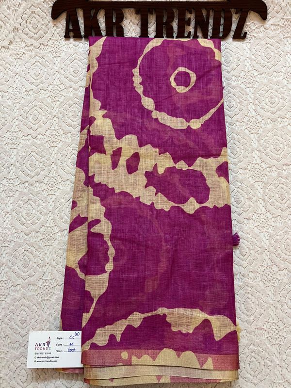 Chanderi cotton sarees