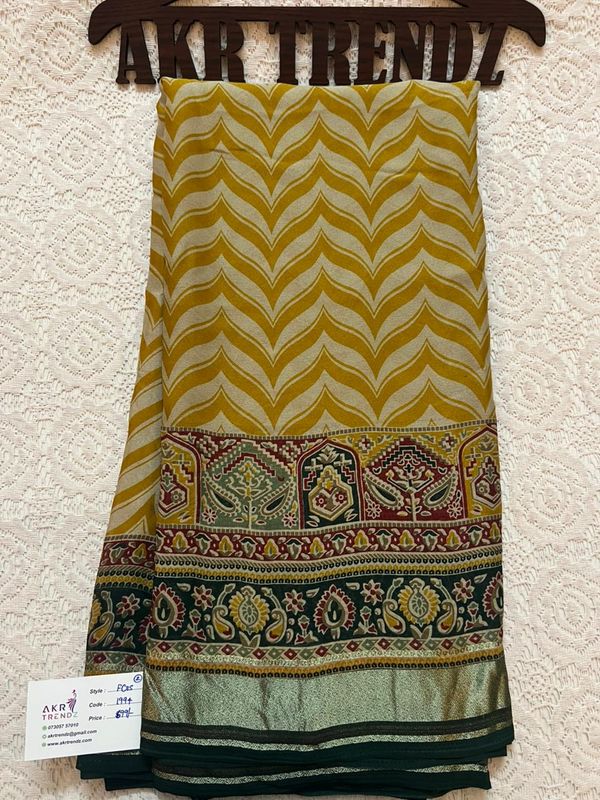 Fancy Georgette sarees