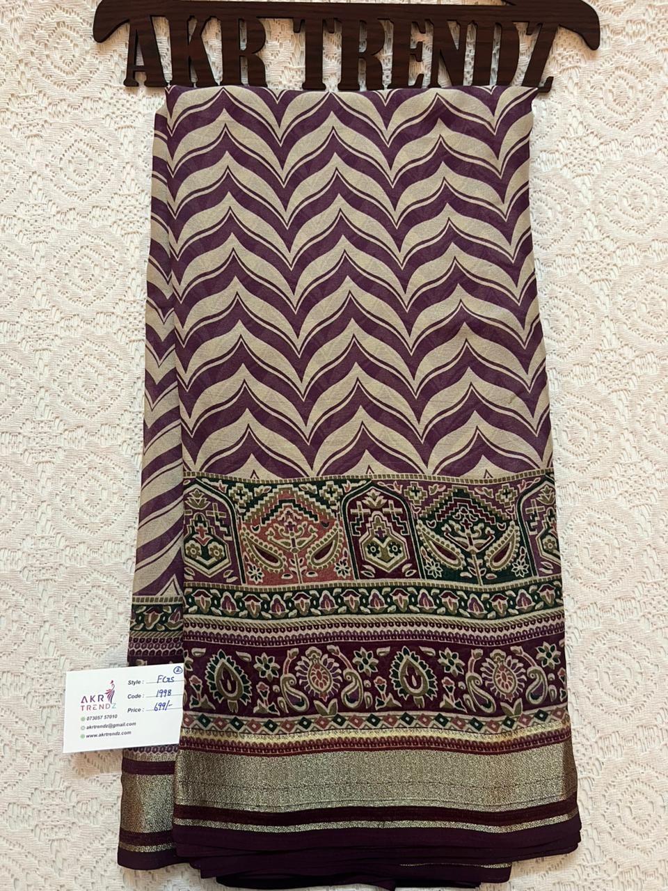Fancy Georgette sarees