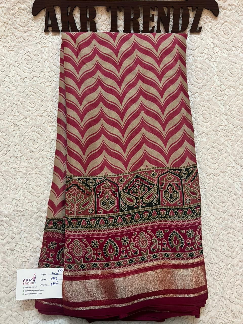 Fancy Georgette sarees