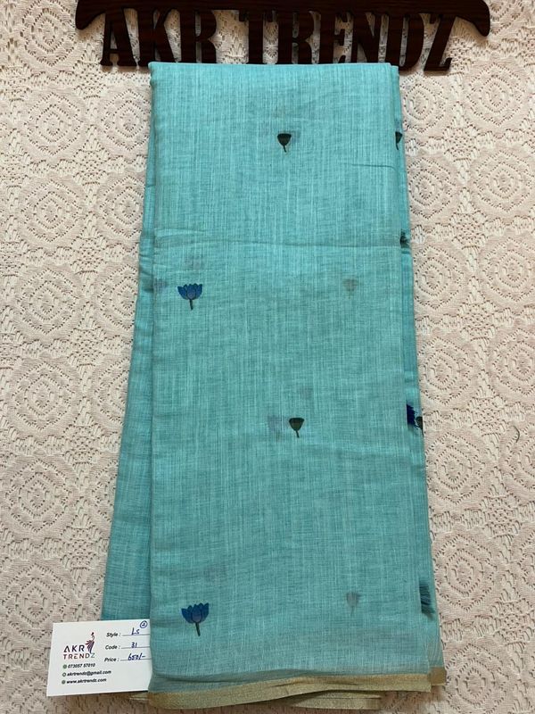 Chanderi cotton sarees​