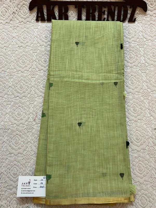 Chanderi cotton sarees​