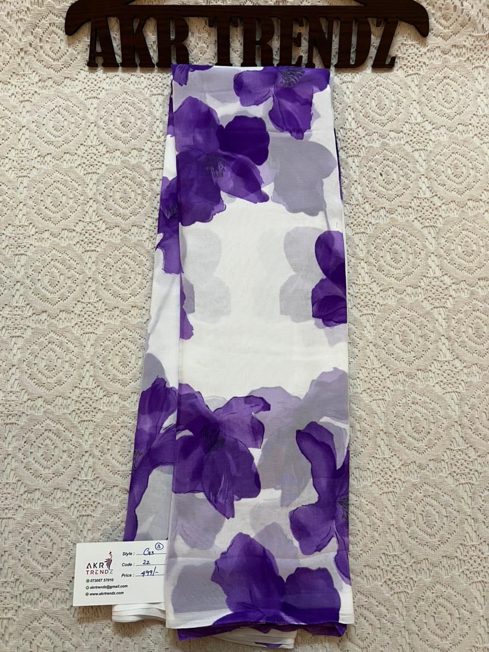 Daily wear Georgette sarees​