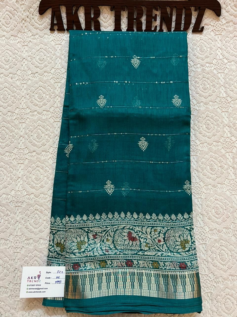 Sequence Fancy cotton sarees​