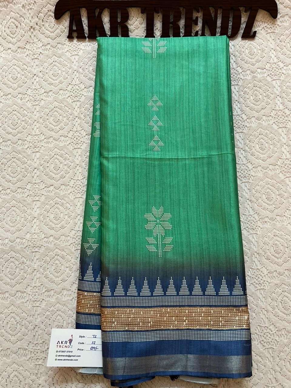 Fancy Tussar silk sarees​