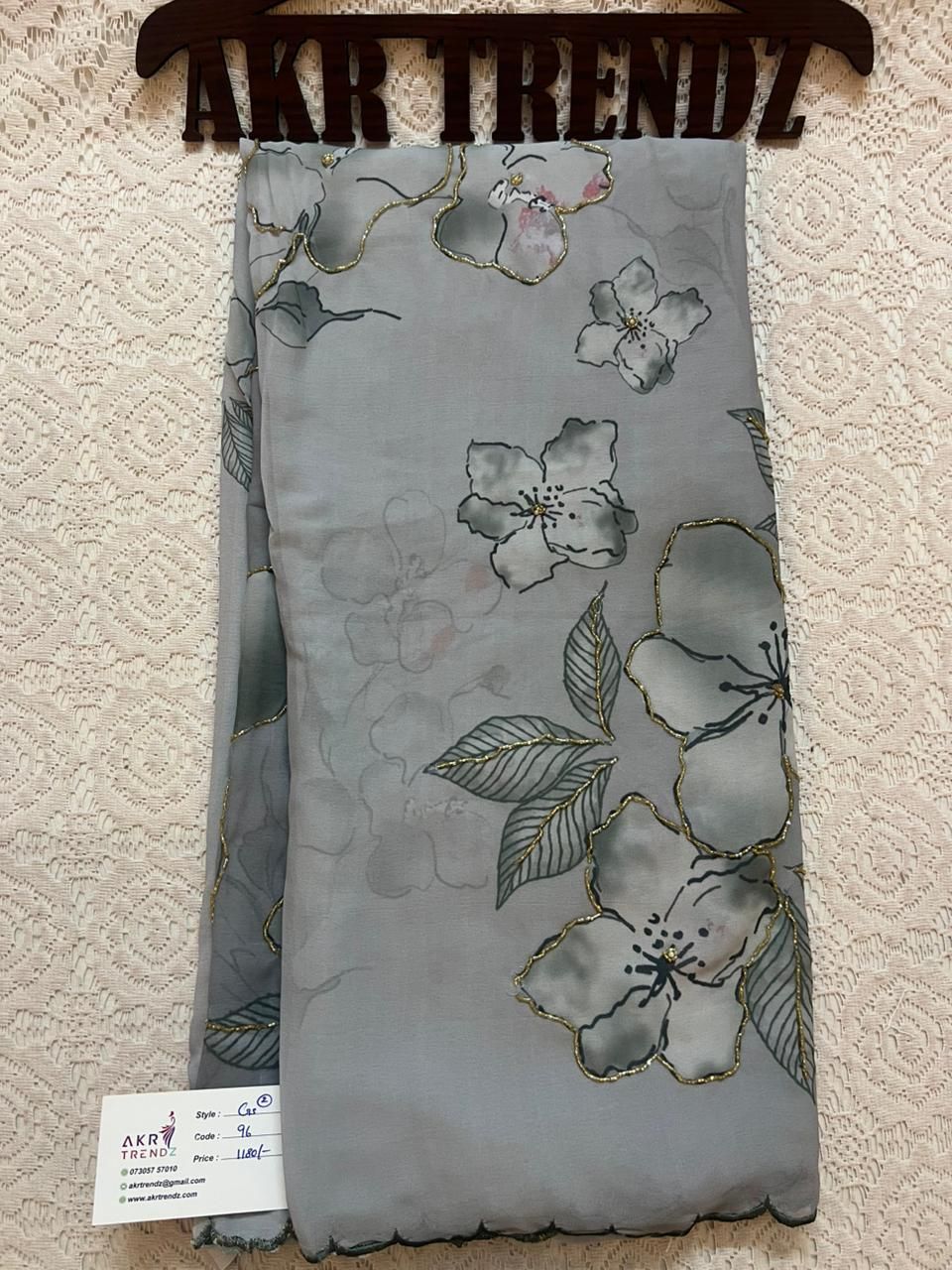 Designer wear Georgette sarees​