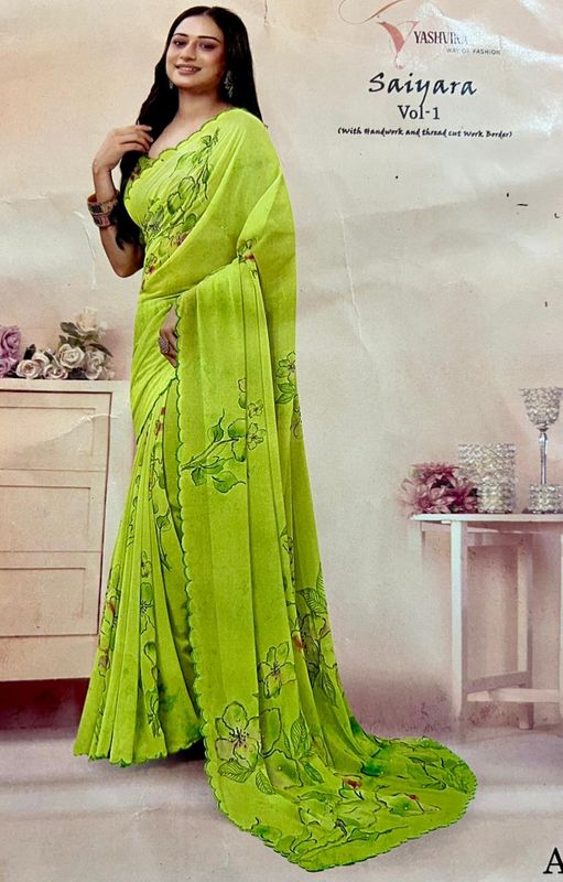 Designer wear Georgette sarees​