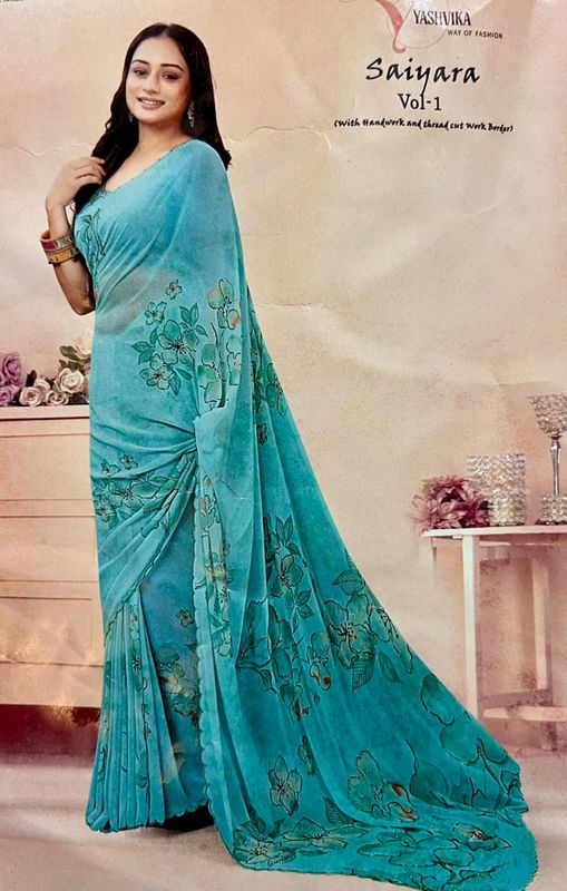 Designer wear Georgette sarees​