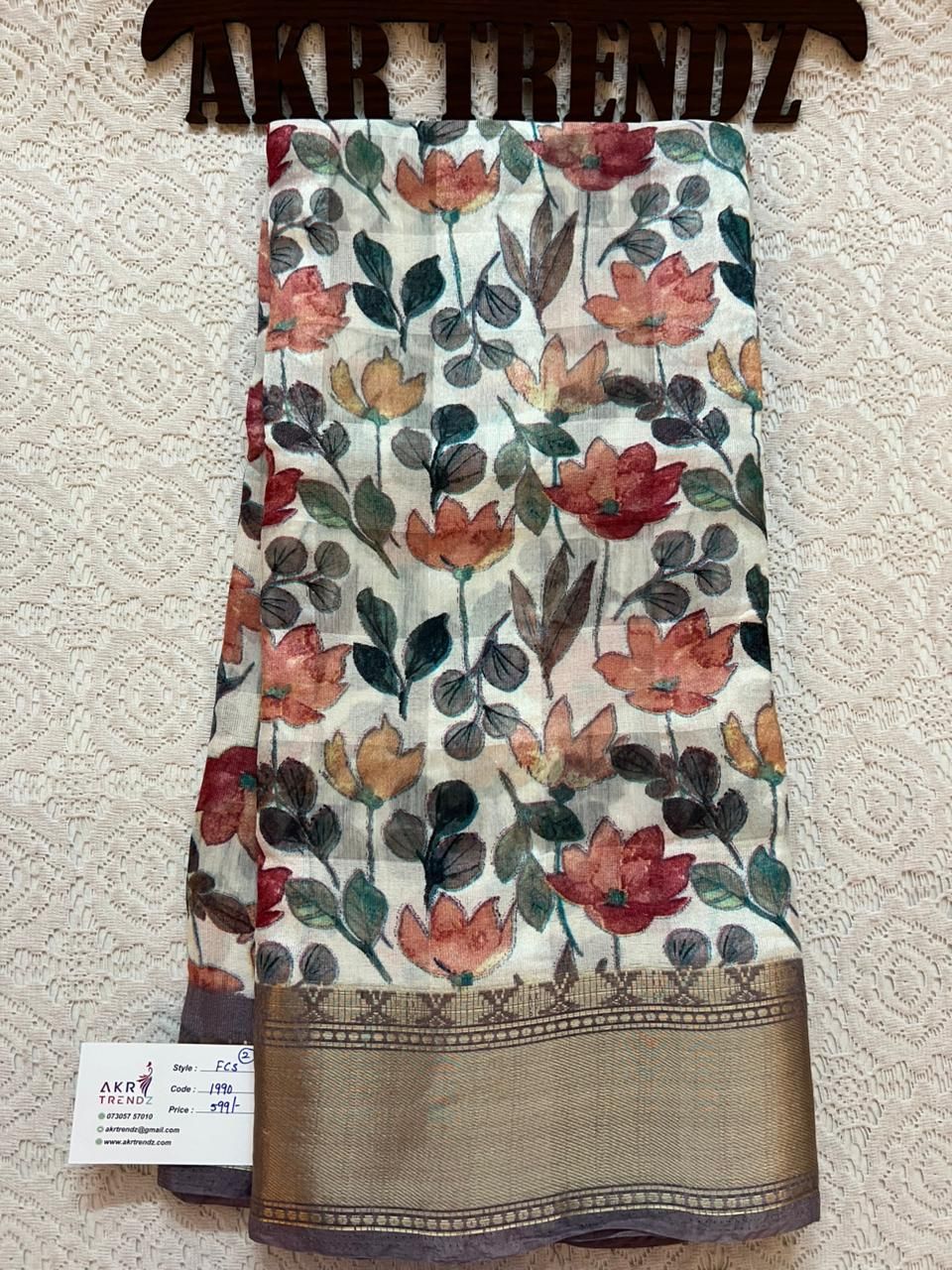 Silk mix cotton sarees​