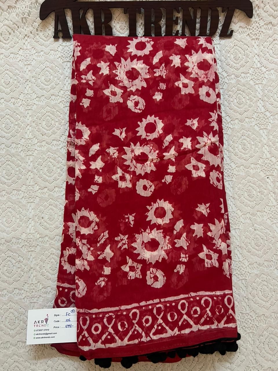 Fancy cotton sarees​