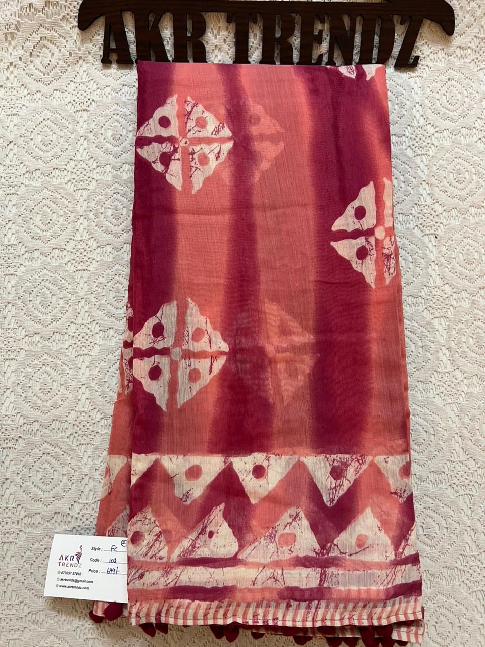 Fancy cotton sarees​