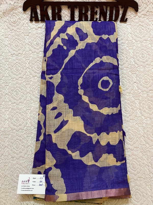 Chanderi cotton sarees