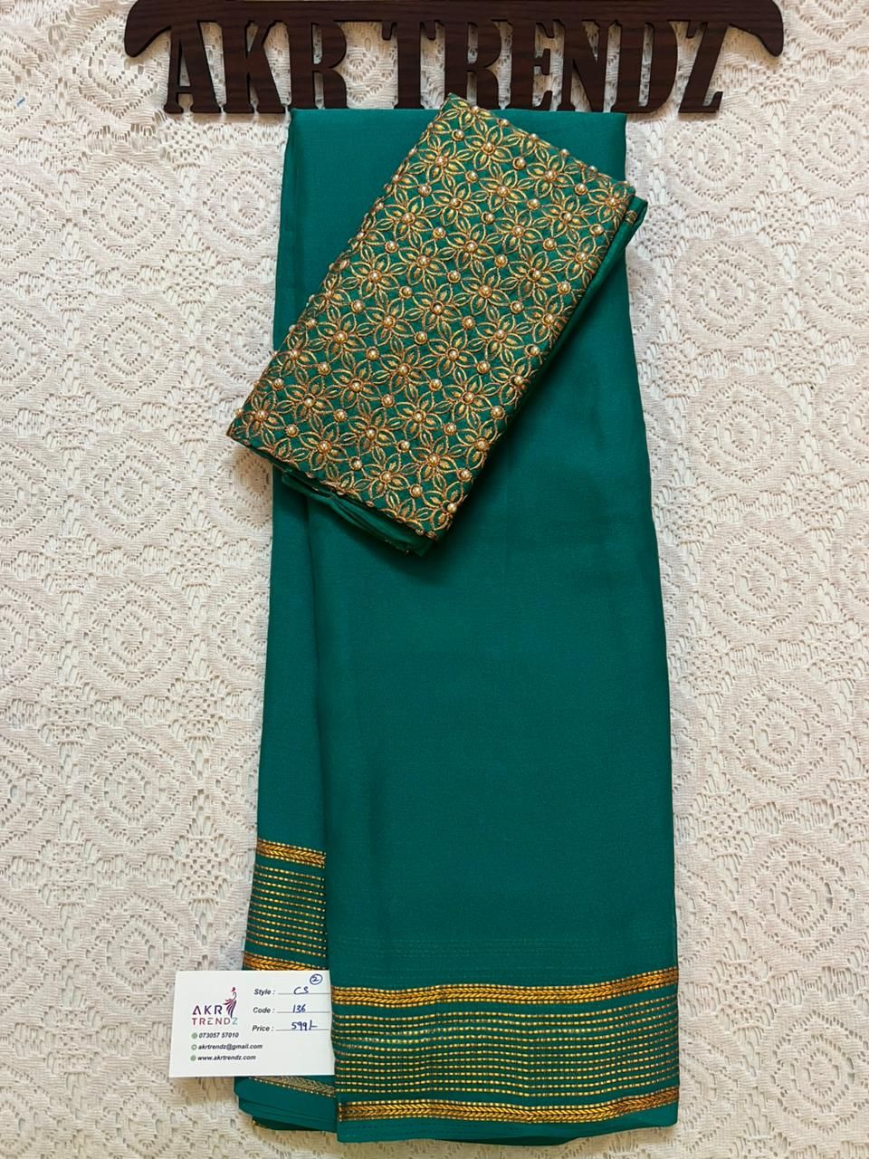Fancy Georgette sarees​