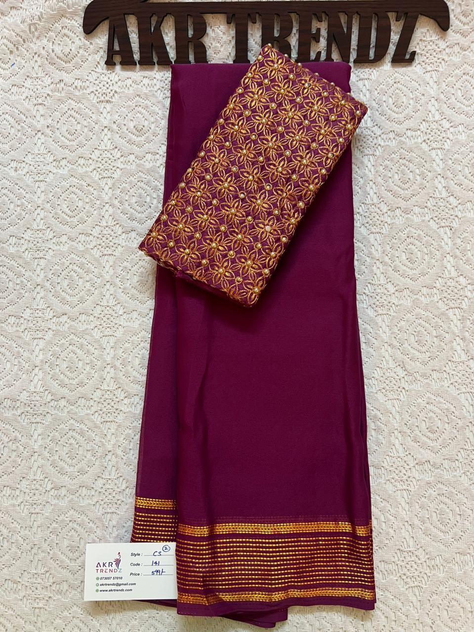 Fancy Georgette sarees​