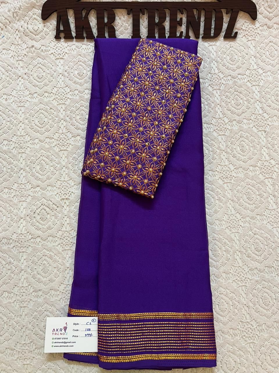 Fancy Georgette sarees​