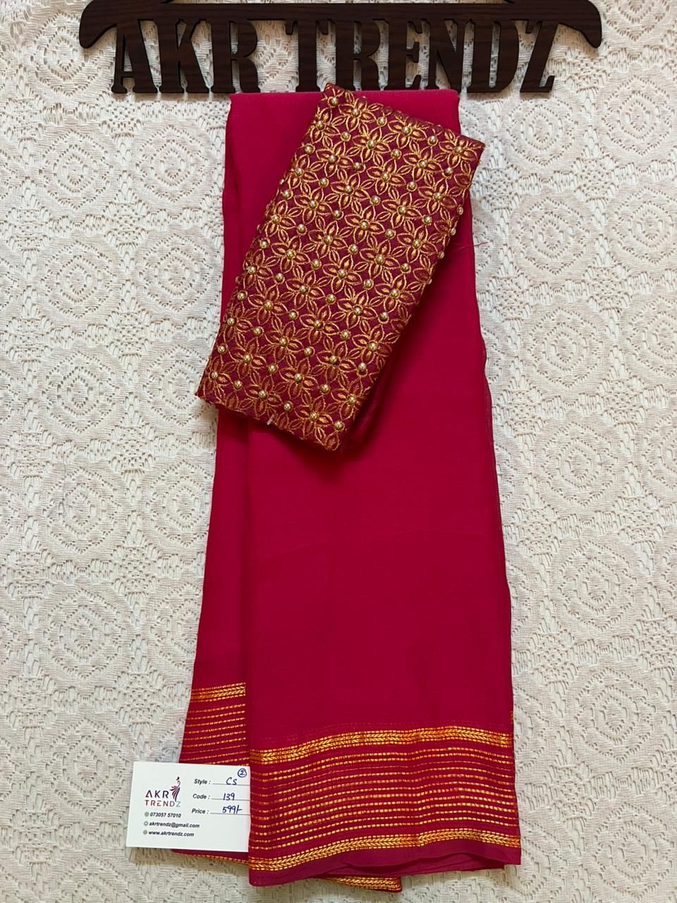 Fancy Georgette sarees​