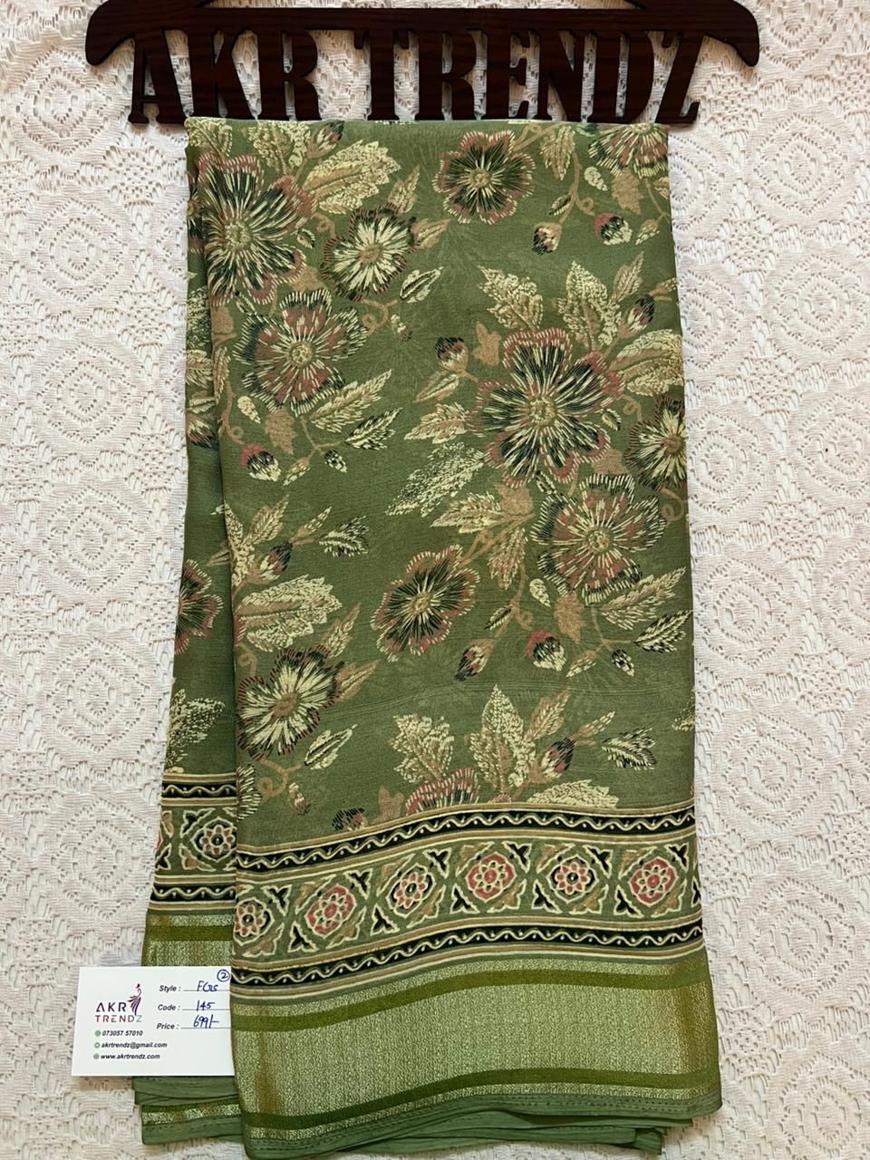 Fancy Georgette sarees