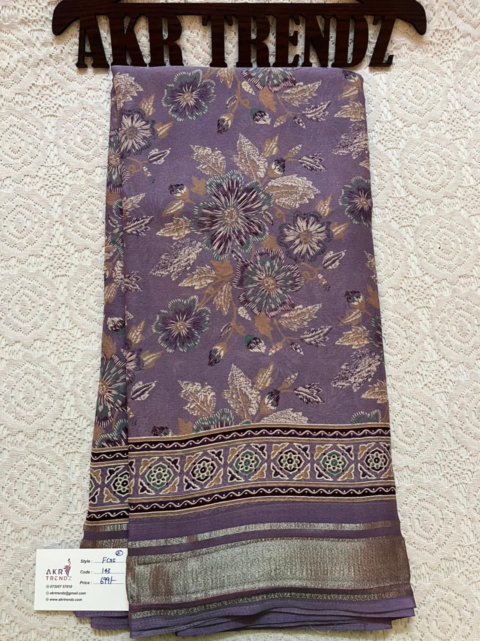 Fancy Georgette sarees