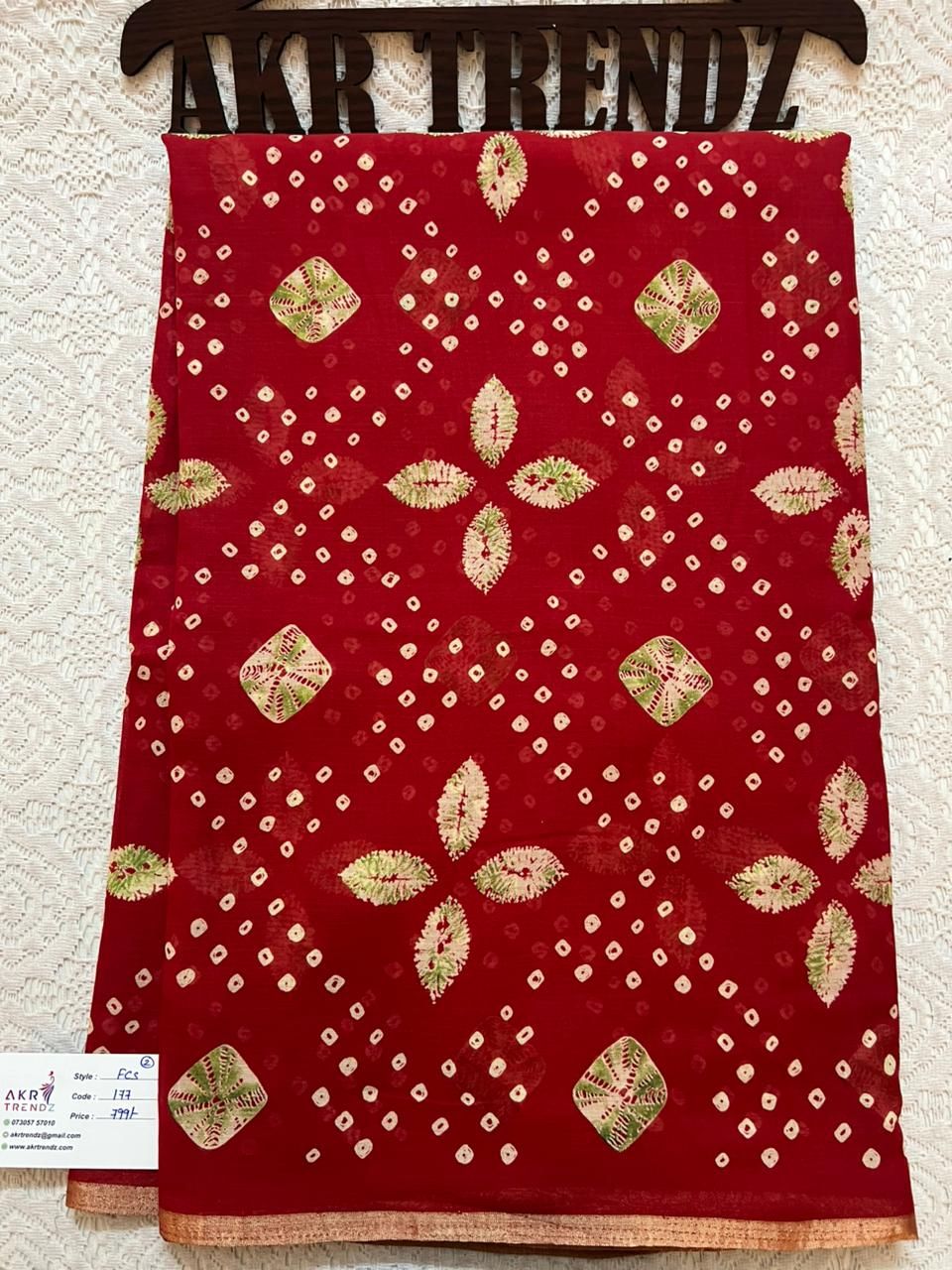 Soft cotton sarees​