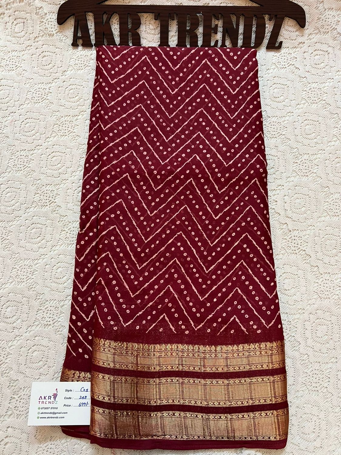 Fancy Georgette sarees