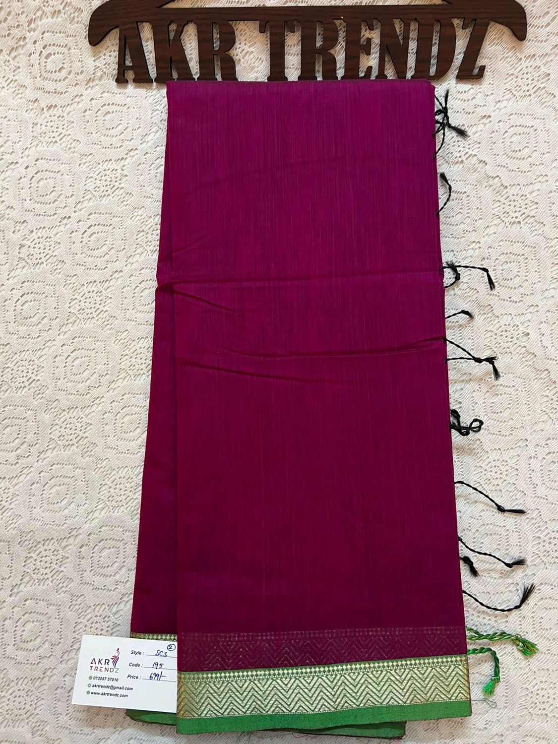 Silk cotton sarees​